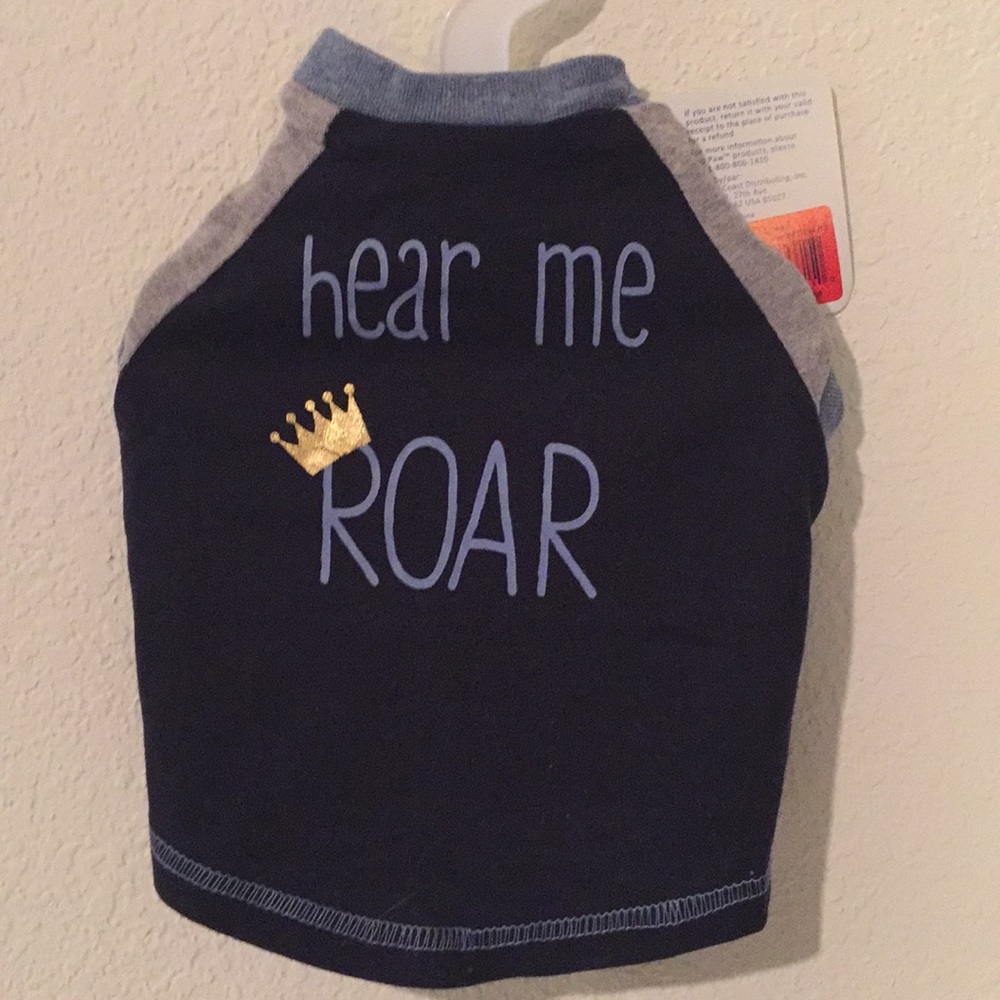 Hear me ROAR 🐯 Dog Shirt 👕